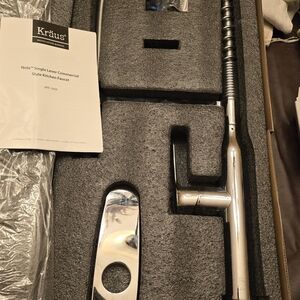 KRAUS COMMERCIAL Style Single-Lever Kitchen Faucet - Polished Chrome